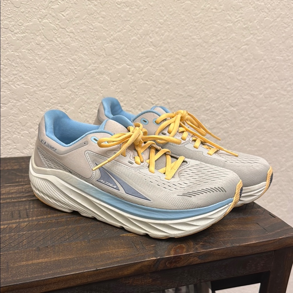 Altra Women's Running Shoes - Gray and Yellow